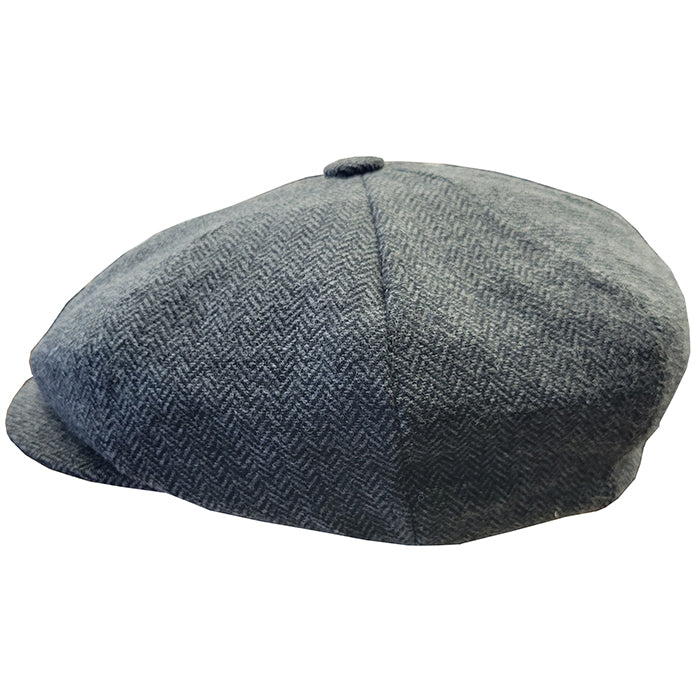 Capas Wool Herringbone Newsboy Cap Sid's Clothing and Hats