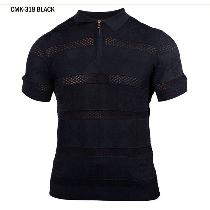 Prestige CMK-318 Short Sleeve Zip Shirt