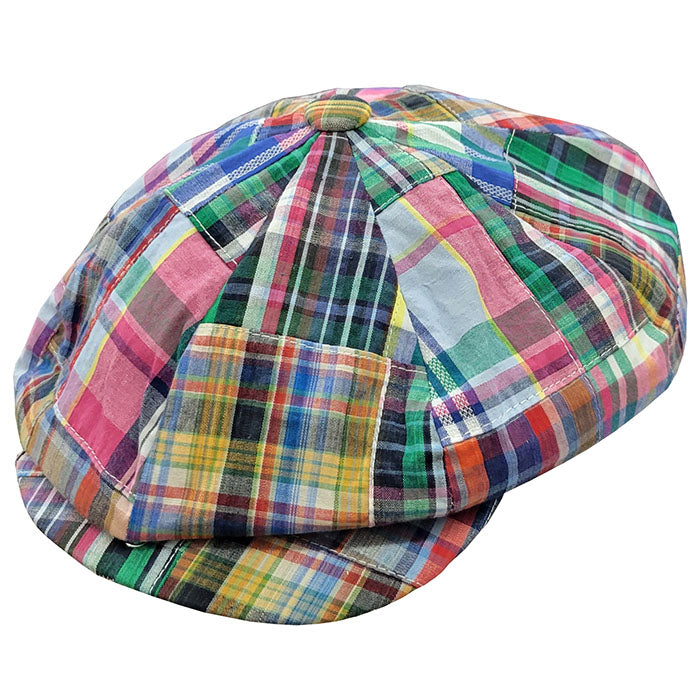 Capas Madras Summer Newsboy Cap