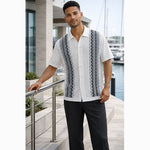 21012 Knit Front Walking Suit Set by Silversilk