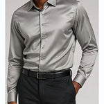 Stacy Adams Satin Shirt 29000