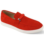 718 Moc Toe Woven Strap Slip-on