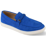 718 Moc Toe Woven Strap Slip-on