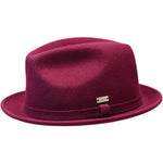 Aiden Narrow Brim Fedora by Bently x Bruno Capelo