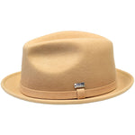 Aiden Narrow Brim Fedora by Bently x Bruno Capelo