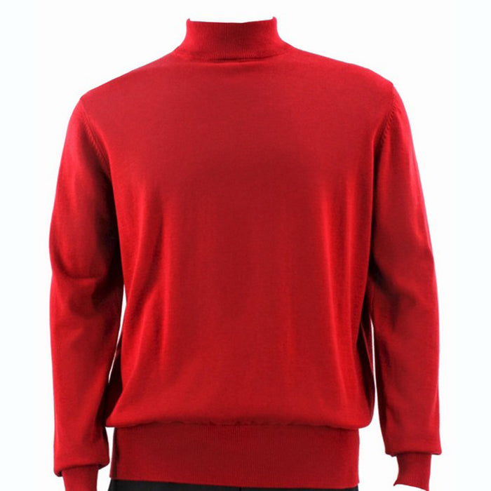 Bassiri Long Sleeve Mock Neck Sweater
