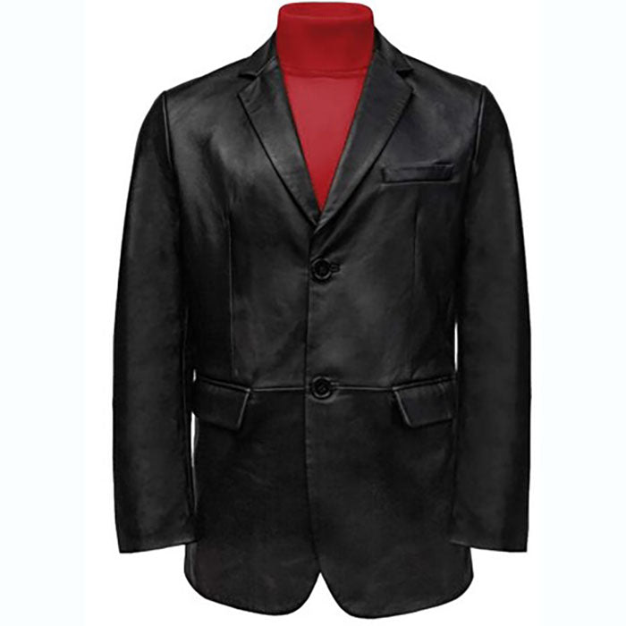 Bagazio Lamb Leather Blazer