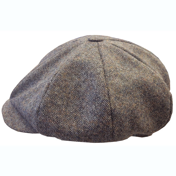 Wigens Tweed Bakerboy Cap