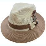 Bruno Capelo Belvedere Fedora Straw Hat