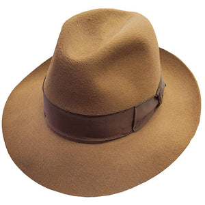 Borsalino Beaver Finish Fedora Hat