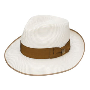 Dobbs Bradshaw Straw Fedora Hat