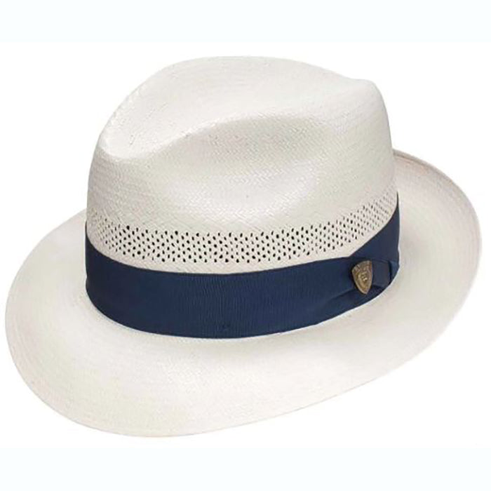 Dobbs Vented Center Dent Straw Hat