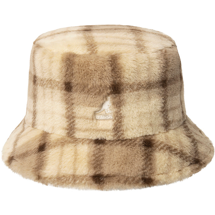 Kangol Faux Fur Bucket Hat