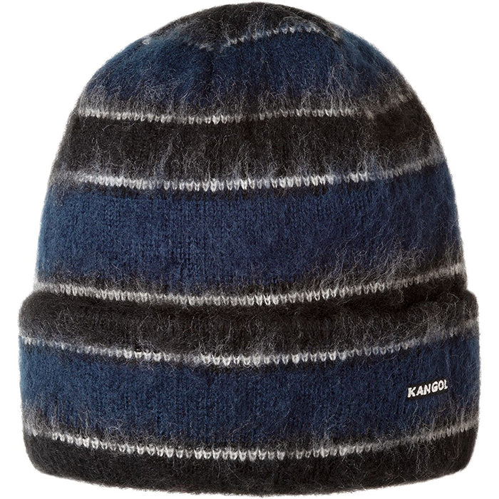 Kangol Fuzzy Stripe Beanie Cap