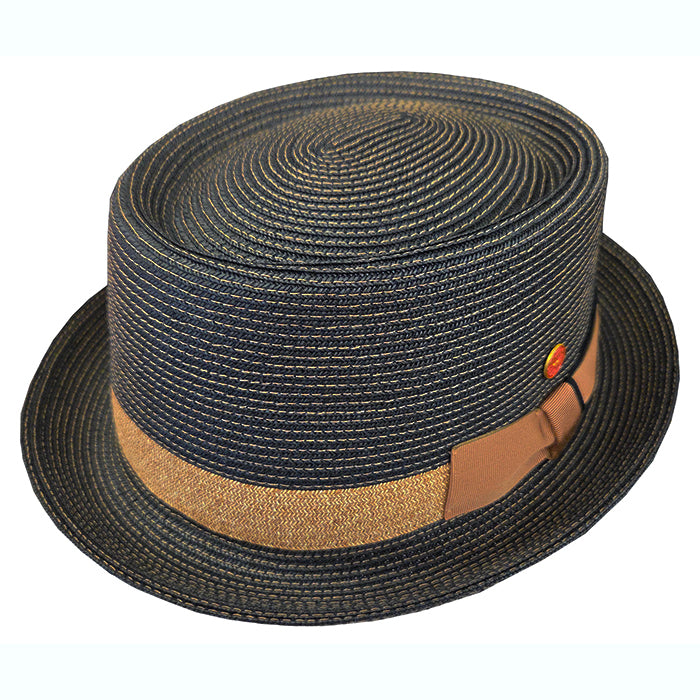 Mayser Gareth Straw Pork Pie Hat