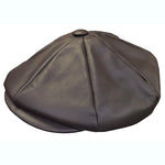 Capas Lambskin Newsboy Cap