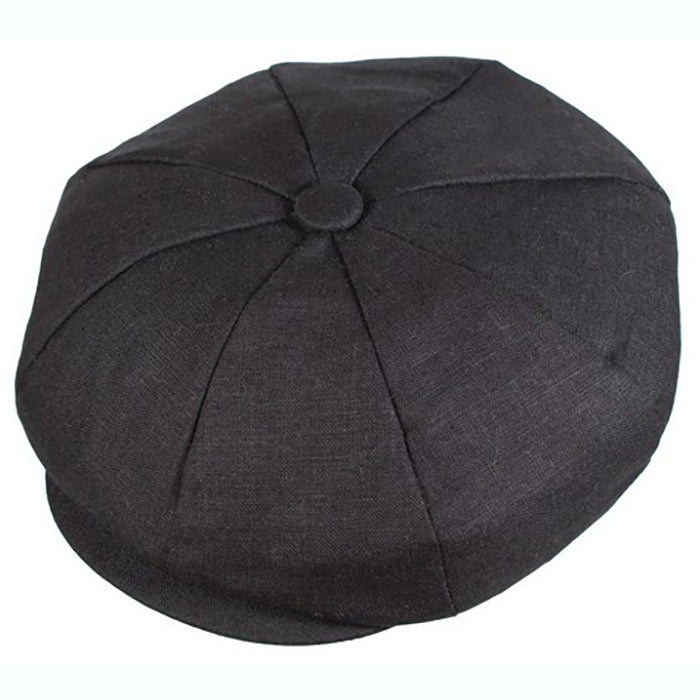 Capas Linen Newsboy Cap