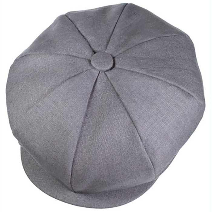 Capas Linen Newsboy Cap