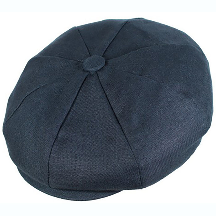 Capas Linen Newsboy Cap