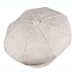 Capas Linen Newsboy Cap