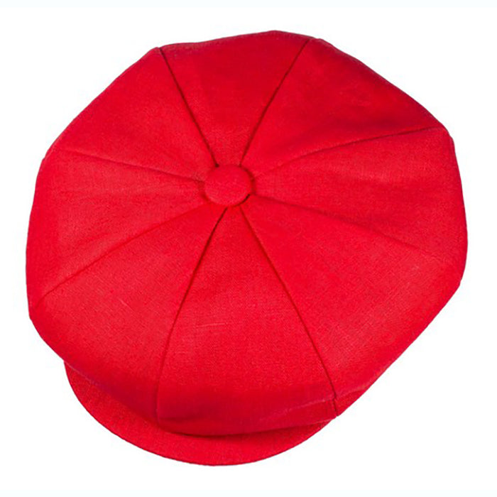 Capas Linen Newsboy Cap