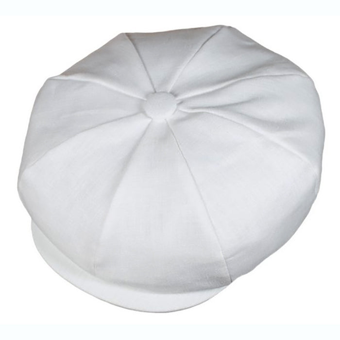 Capas Linen Newsboy Cap