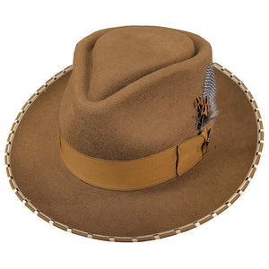 Dobbs Morsecode Fedora Hat