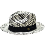 Naples Snap Brim Straw Fedora by Bruno Capelo