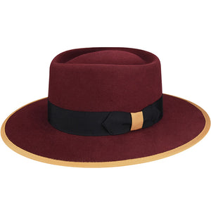 IN STORE EXCLUSIVE: Trimmed and Crowned San Francisco 415 Pork Pie Hat