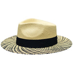 Signature Wide Flat Brim Straw by Bruno Capelo