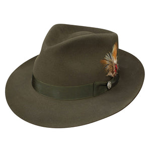 Stetson Downs Fur Felt Fedora Hat