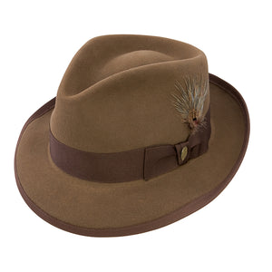 Stetson Whippet Fur Felt Fedora Hat