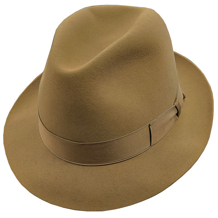 Borsalino Virgilio Fur Felt Fedora Hat