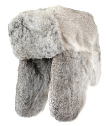 Crown Cap Rabbit Full Fur Hat