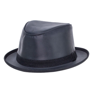 American Hat Makers Soho Leather Hat