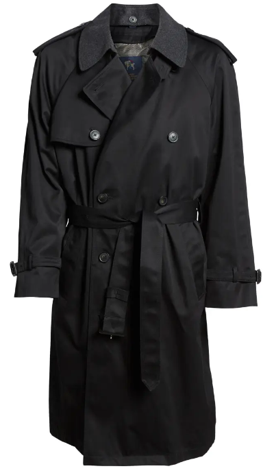 Hart schaffner marx trench top coat