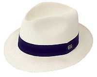 Dobbs Center Dent Straw Hat