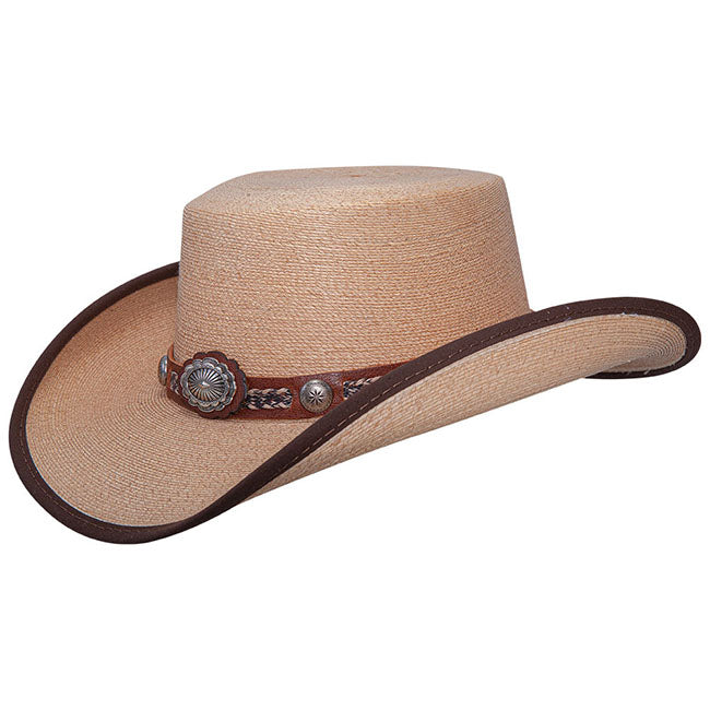 American Hat Makers Garland Palm Straw Hat