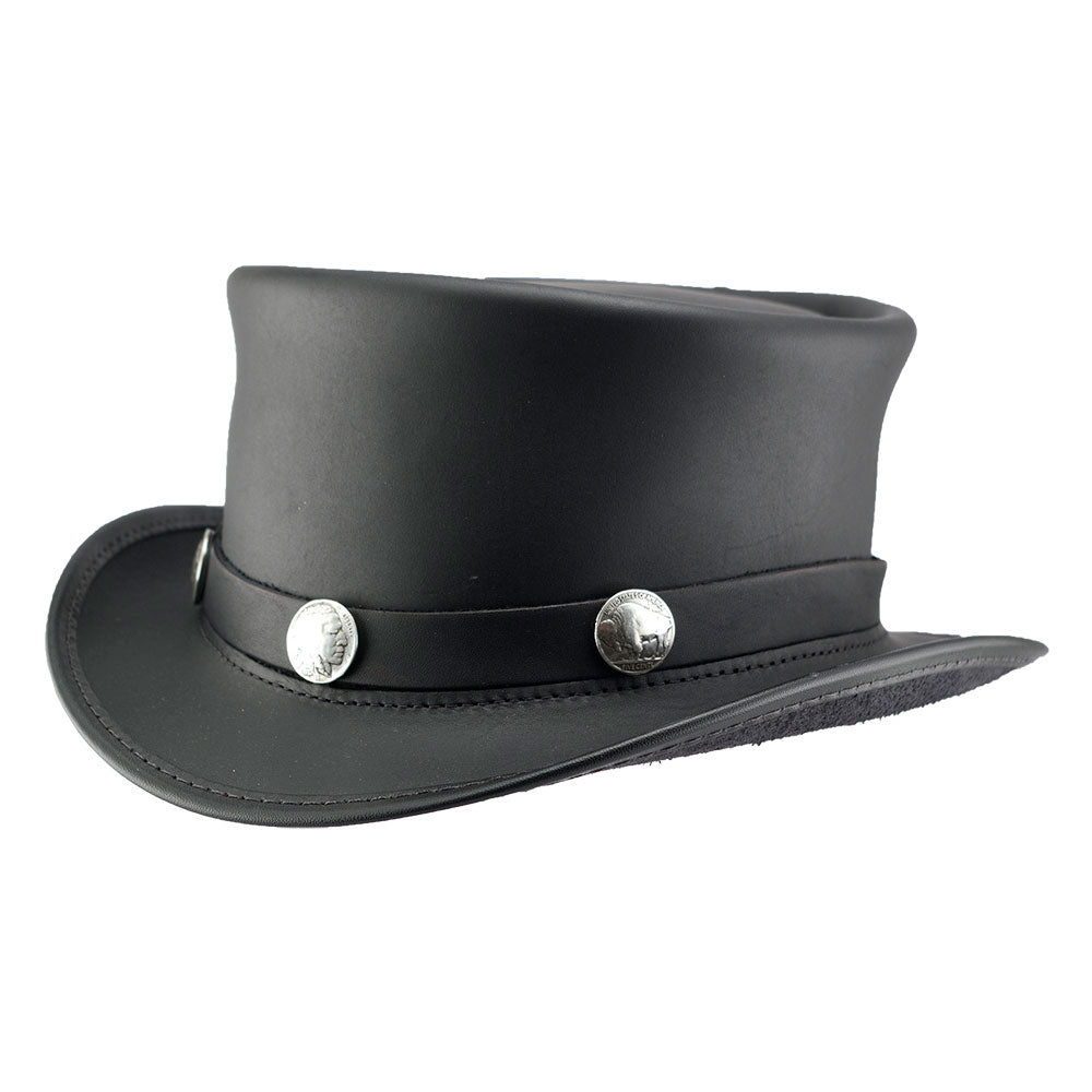 American Hat Makers Eldorado Leather Hat