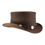 American Hat Makers Eldorado Leather Hat