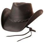 American Hat Makers Hollywood Leather Hat