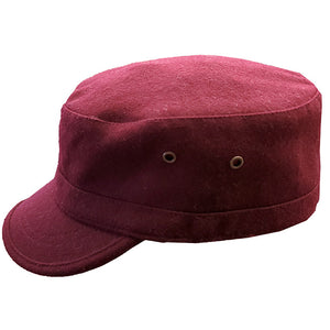 Stefeno Wool Military Cap