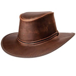 American Hat Makers Midnight Rider Leather Hat